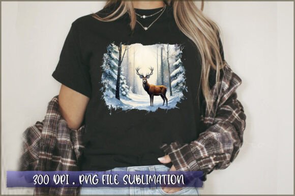 Download Winter Woodland PNG Sublimation - Winter woodland png Collection
